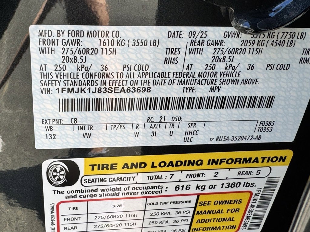 New 2025 Ford Expedition Max Active image 47