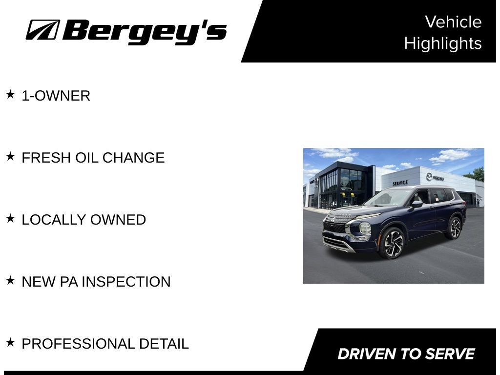 Used 2023 Mitsubishi Outlander SEL AWD/4WD image 4
