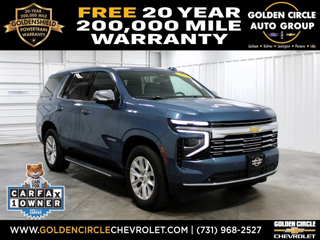Used 2025 Chevrolet Tahoe Premier image 1