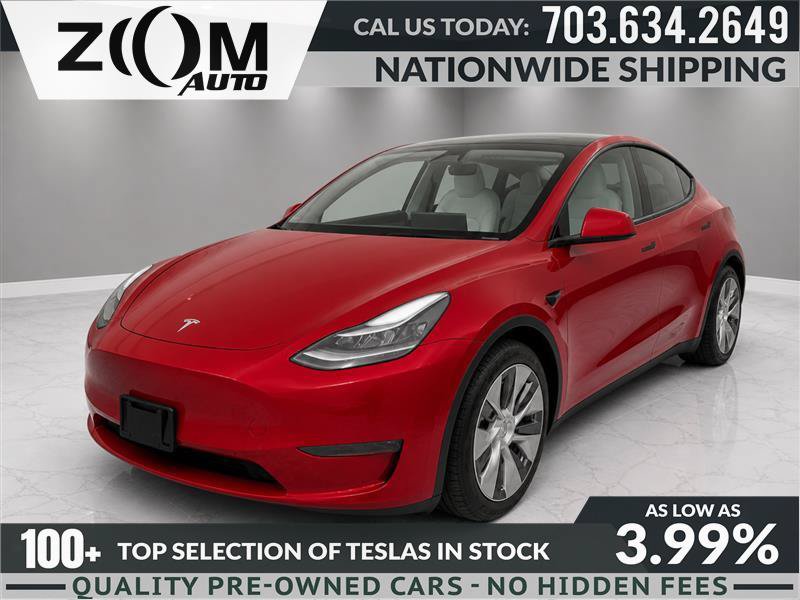 Used 2021 Tesla Model Y Long Range AWD/4WD image 1