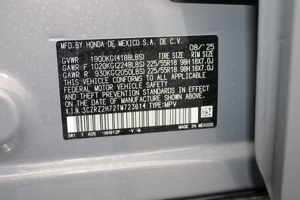 Certified 2026 Honda HR-V EX-L image 35