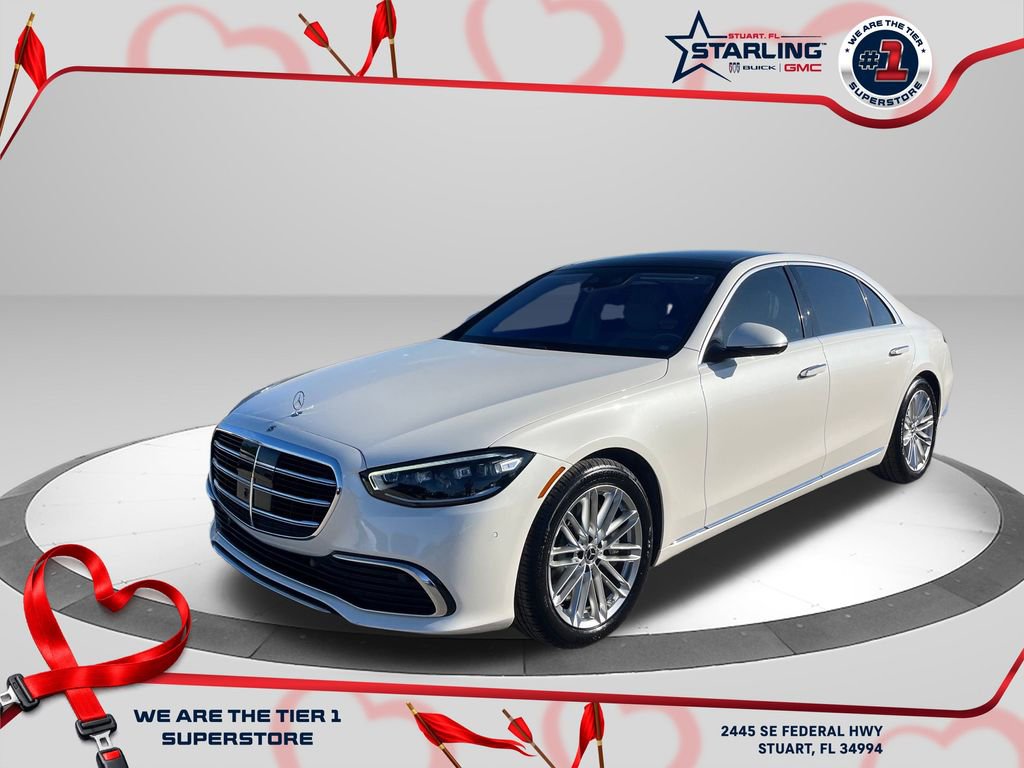 Used 2021 Mercedes-Benz S 580 4MATIC Sedan image 1