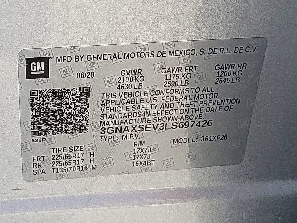Used 2020 Chevrolet Equinox LS AWD/4WD image 39