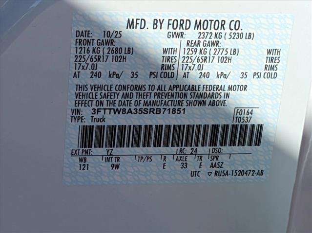 New 2025 Ford Maverick XL image 17