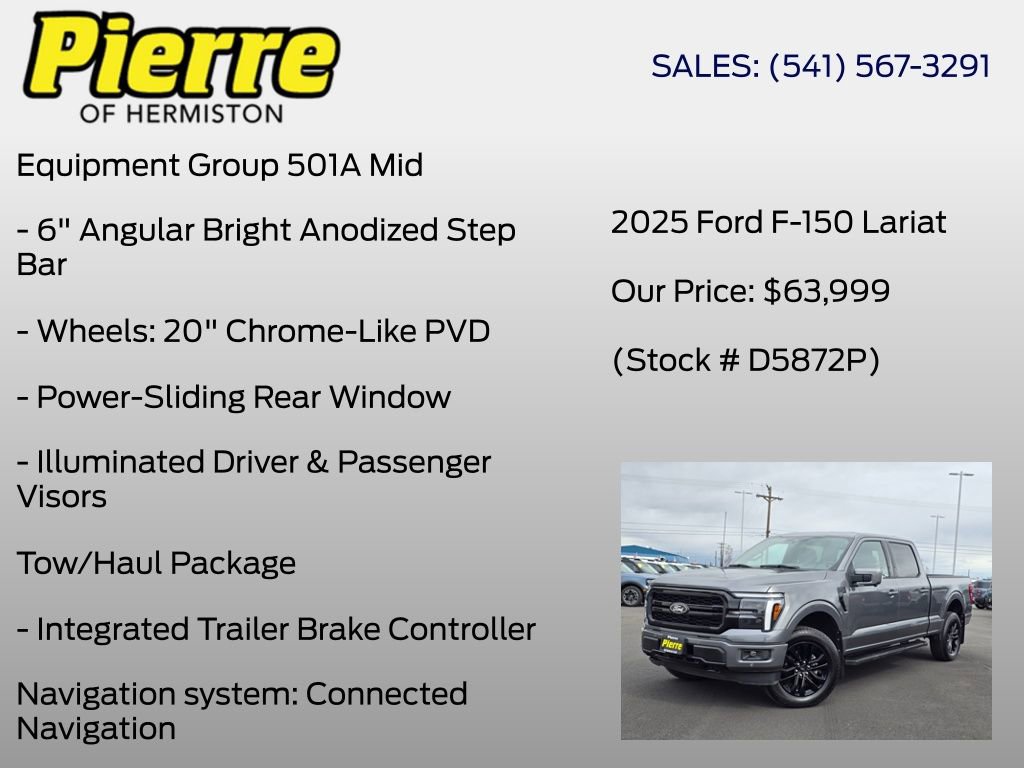 Certified 2025 Ford F150 Lariat image 7