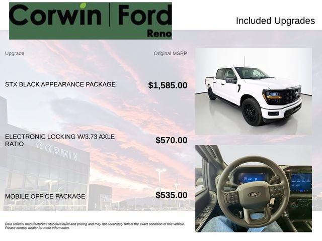 Certified 2024 Ford F150 STX w/ STX Black Appearance Package AWD/4WD image 3