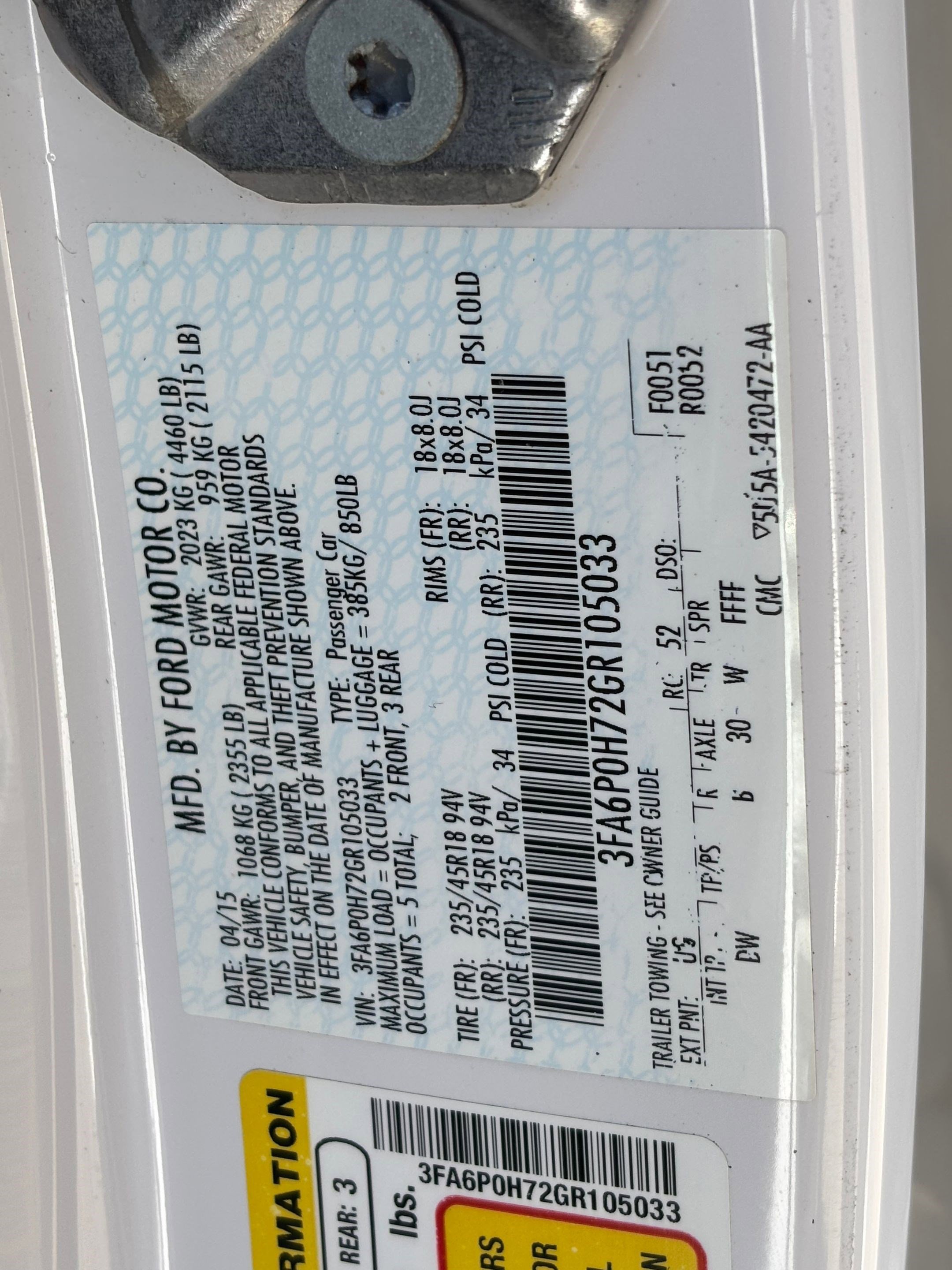 Used 2016 Ford Fusion SE image 31