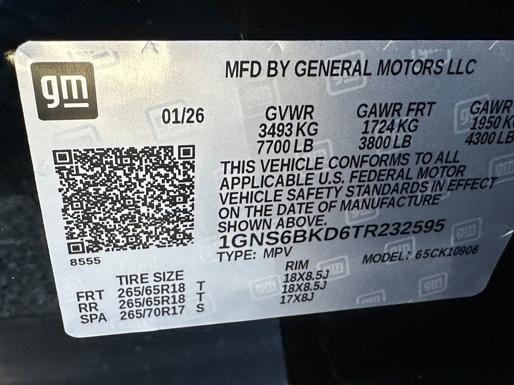 New 2026 Chevrolet Suburban LS image 30