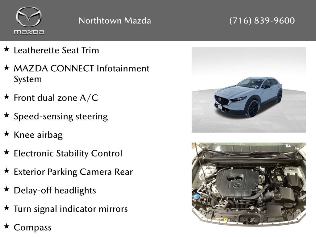 Certified 2025 MAZDA CX-30 AWD 2.5 S w/ Select Sport Pkg image 10