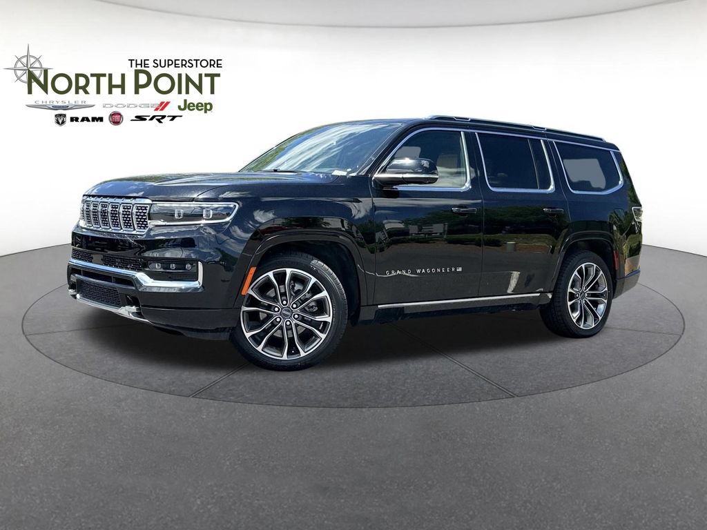 Certified 2024 Jeep Grand Wagoneer Series III w/ Rear Seat Video Group 1