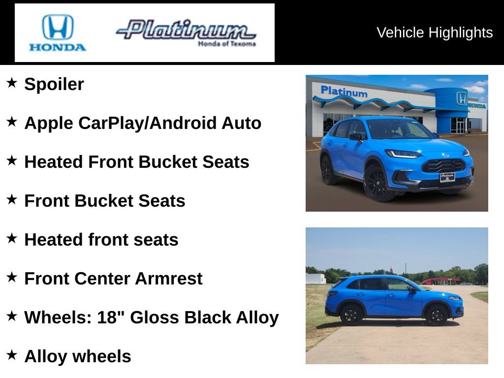 New 2027 Honda HR-V Sport image 10