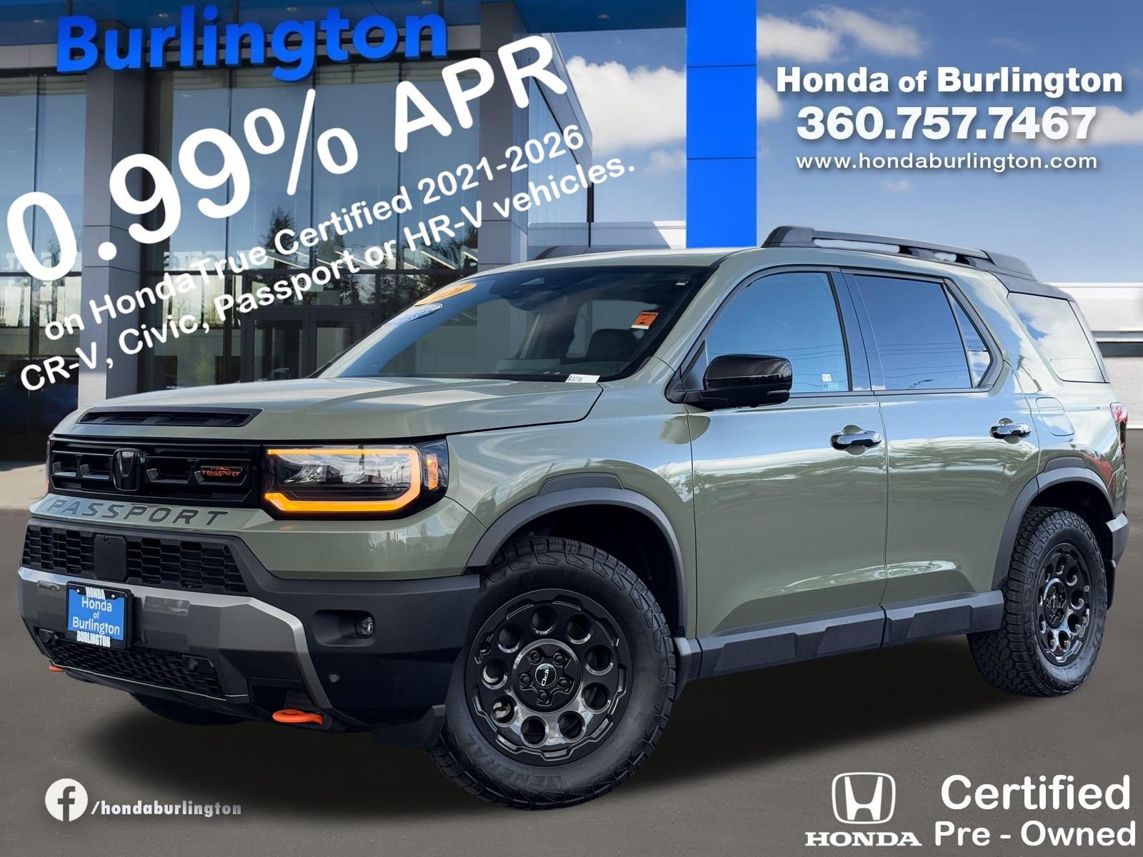 Used 2026 Honda Passport TrailSport Elite image 1