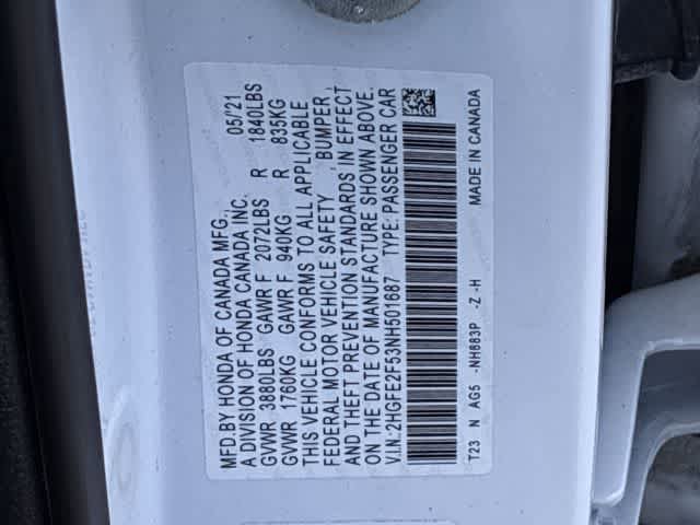 Used 2022 Honda Civic Sport image 37