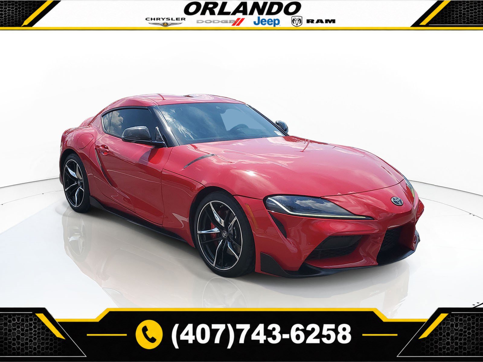 Used 2020 Toyota Supra Premium w/ Driver Assist Package RWD image 1