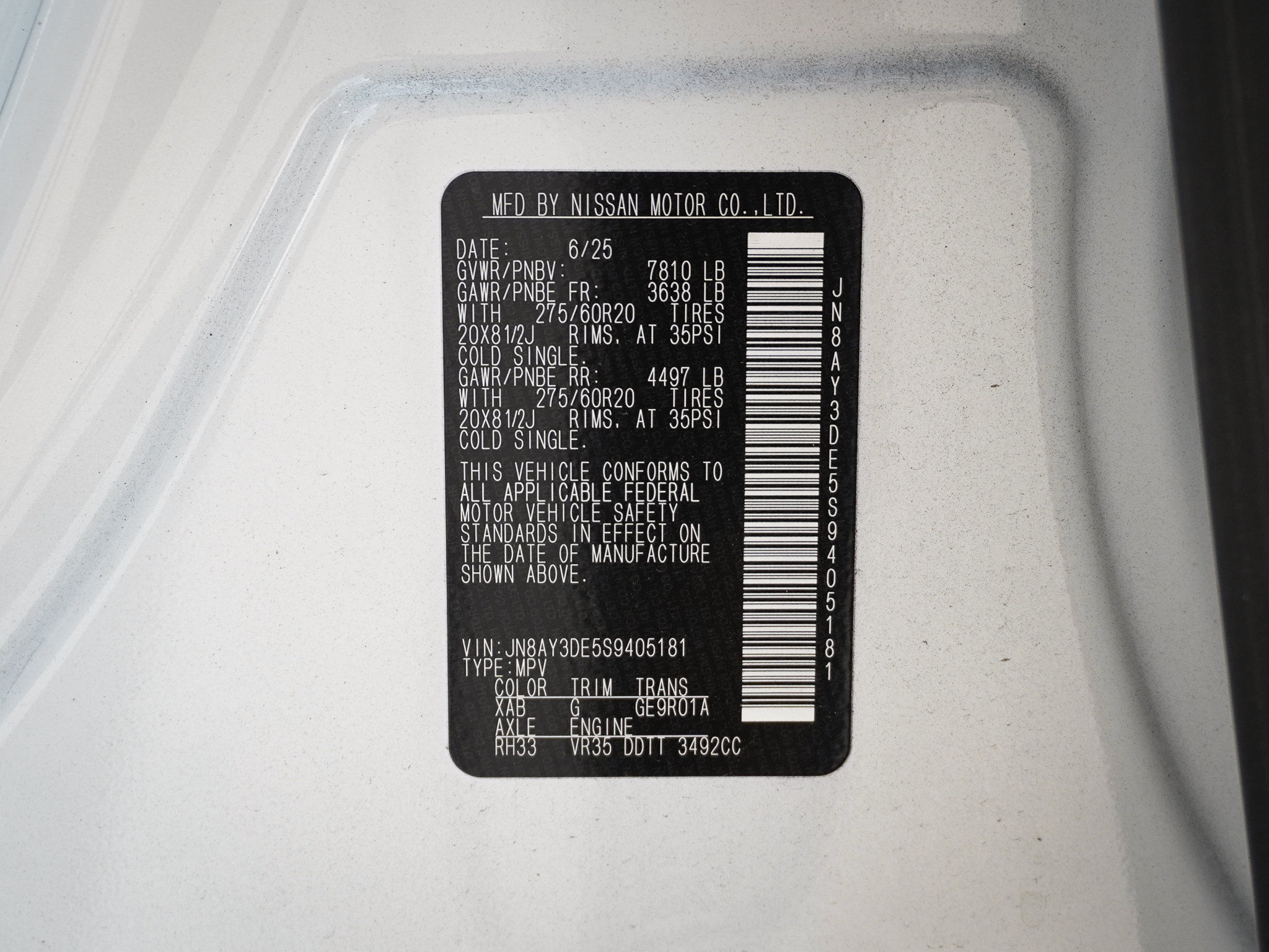 Used 2025 Nissan Armada PRO-4X AWD/4WD image 37