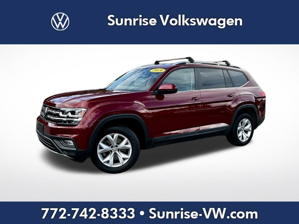 Used 2019 Volkswagen Atlas SE w/ Towing Package