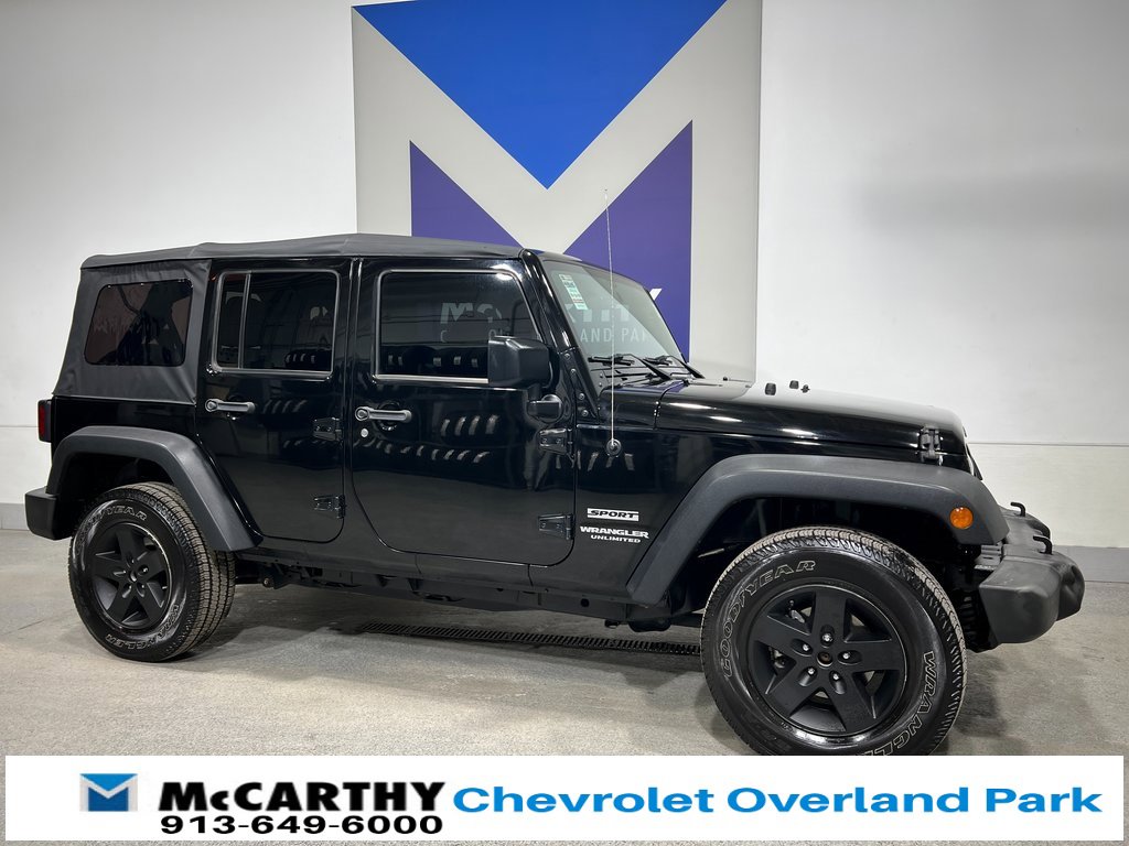 Used 2017 Jeep Wrangler Unlimited Sport w/ Connectivity Group image 3
