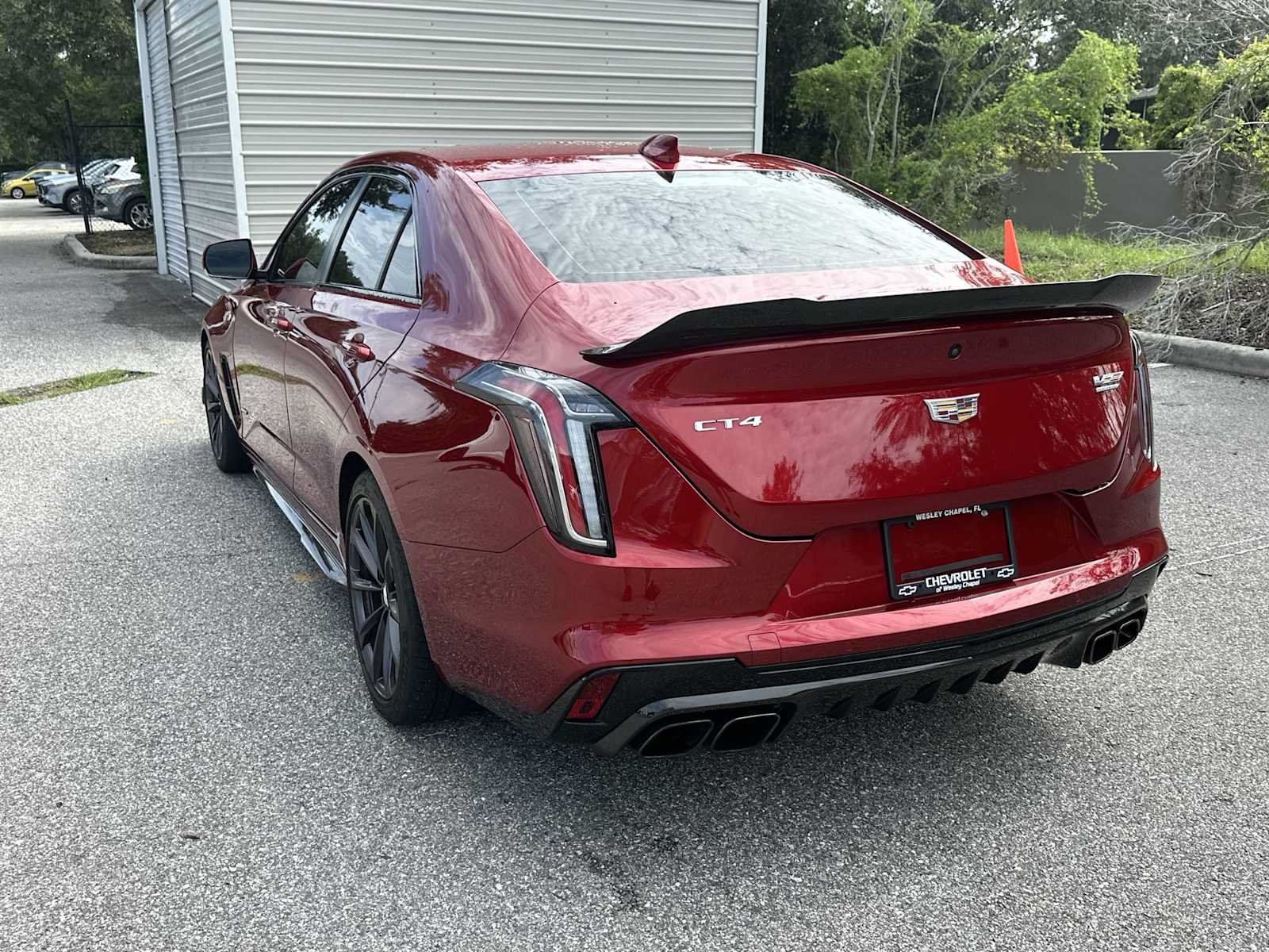 Certified 2023 Cadillac CT4 V Blackwing w/ Carbon Fiber 1 Package RWD image 4