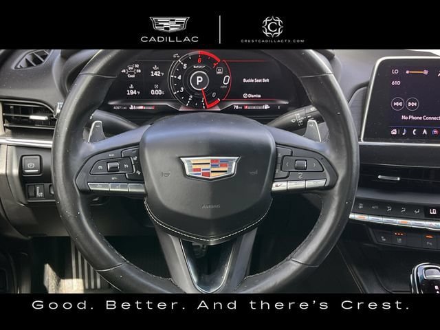 Used 2022 Cadillac CT4 V w/ Navigation Package RWD image 14