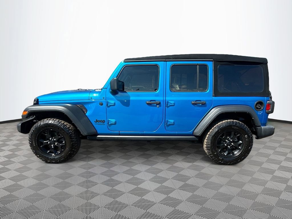 Used 2021 Jeep Wrangler Unlimited Sport image 9
