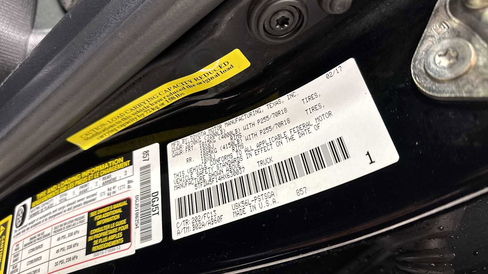 Certified 2017 Toyota Tundra SR5 image 11