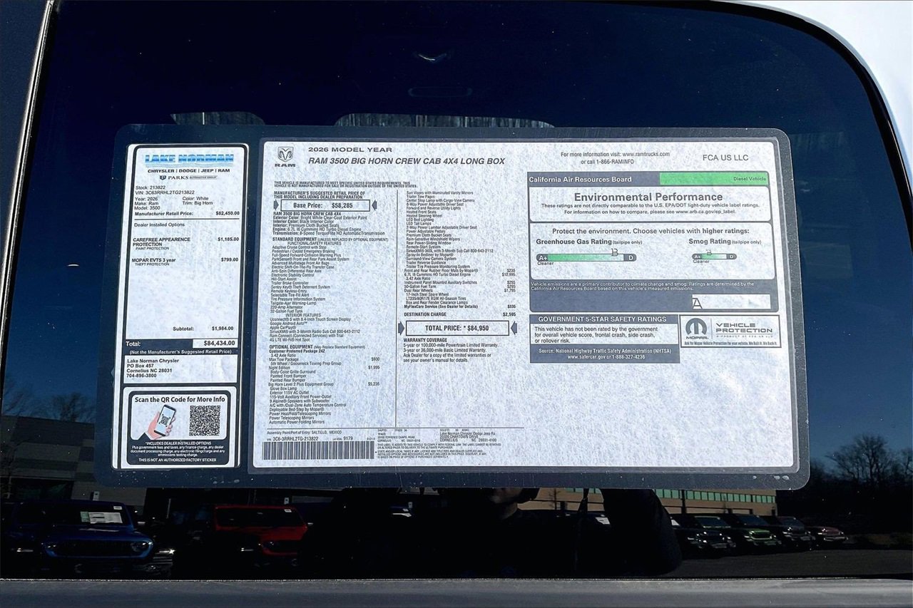 New 2026 RAM 3500 Big Horn image 38