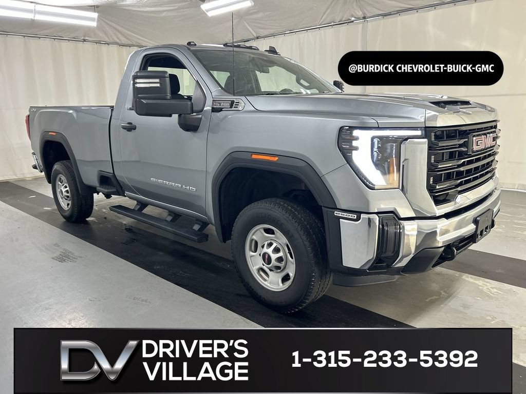 Certified 2024 GMC Sierra 2500 Pro w/ Snow Plow Prep/Camper Package AWD/4WD image 1