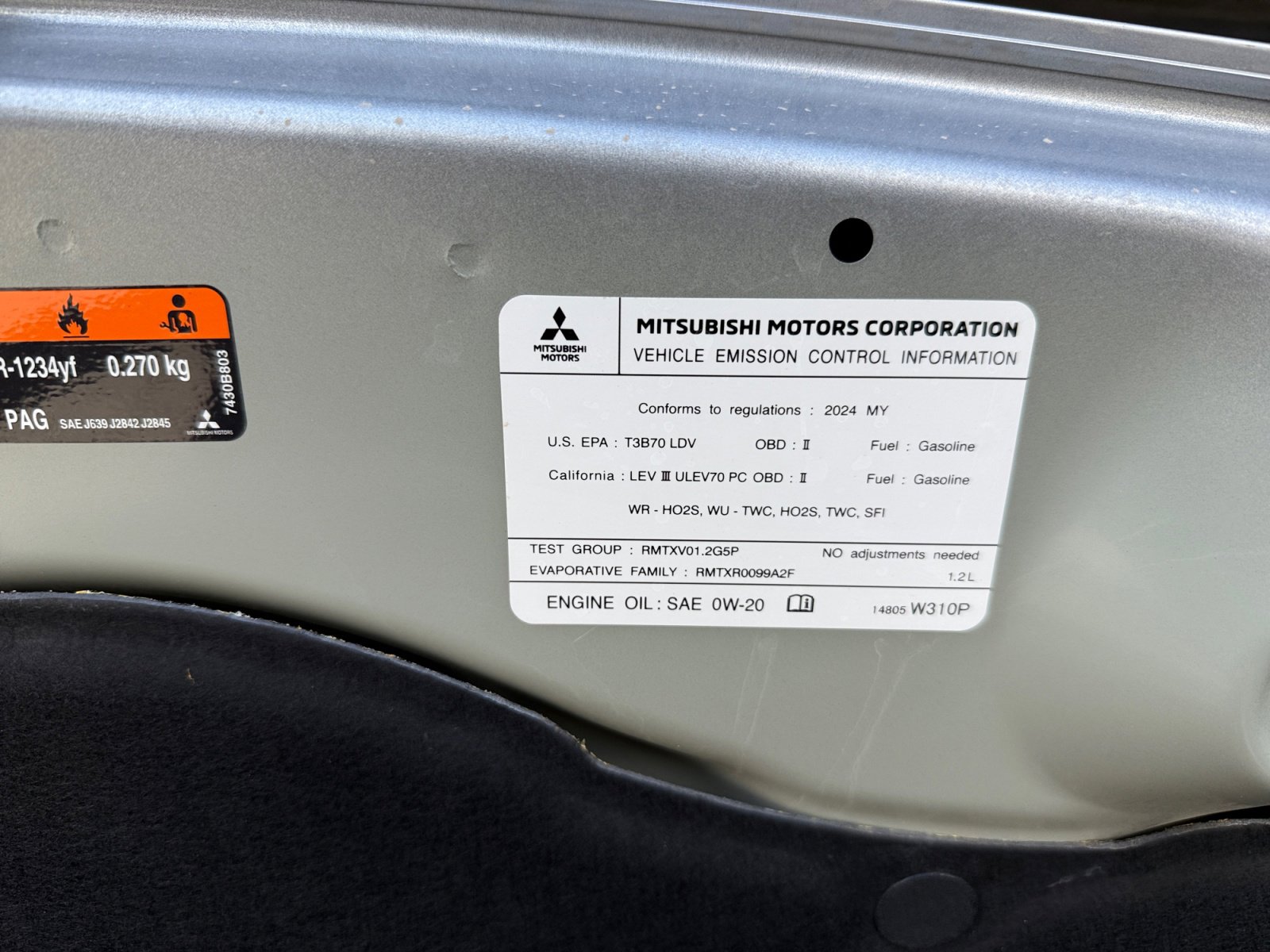 Used 2024 Mitsubishi Mirage Black Edition image 11