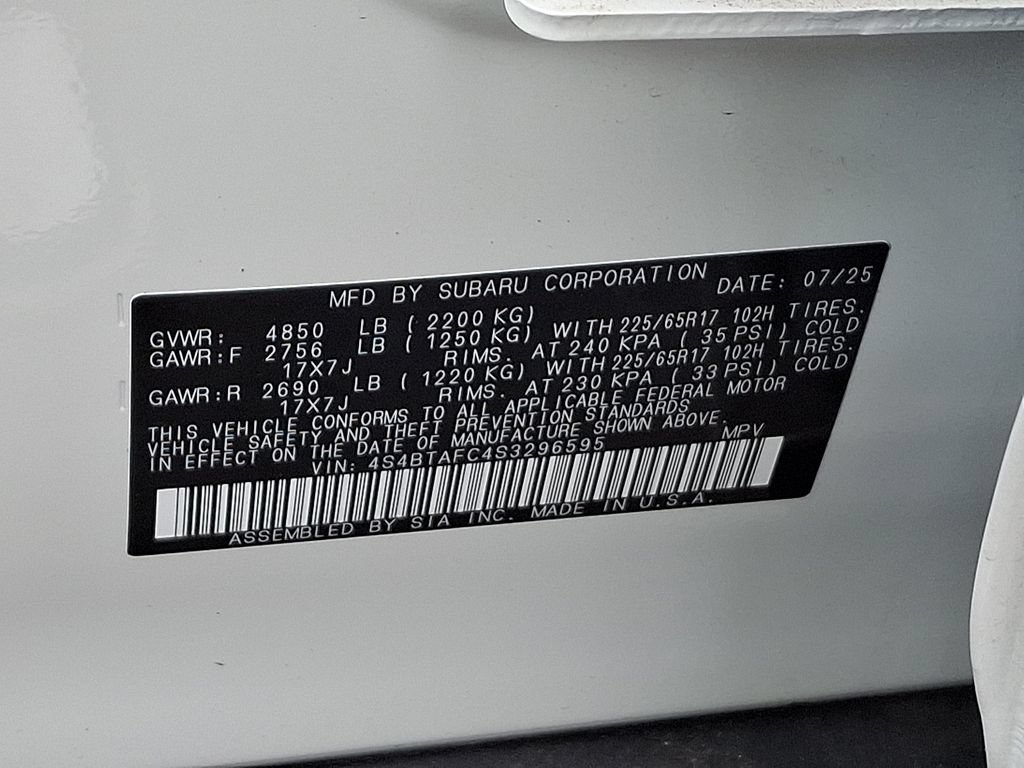 Used 2025 Subaru Outback Premium AWD/4WD image 27