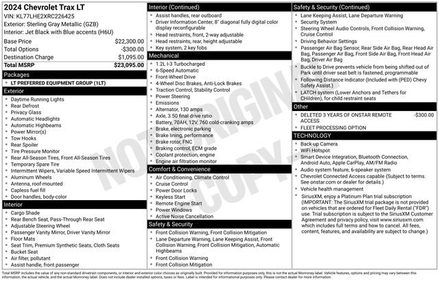 Certified 2024 Chevrolet Trax LT FWD image 5