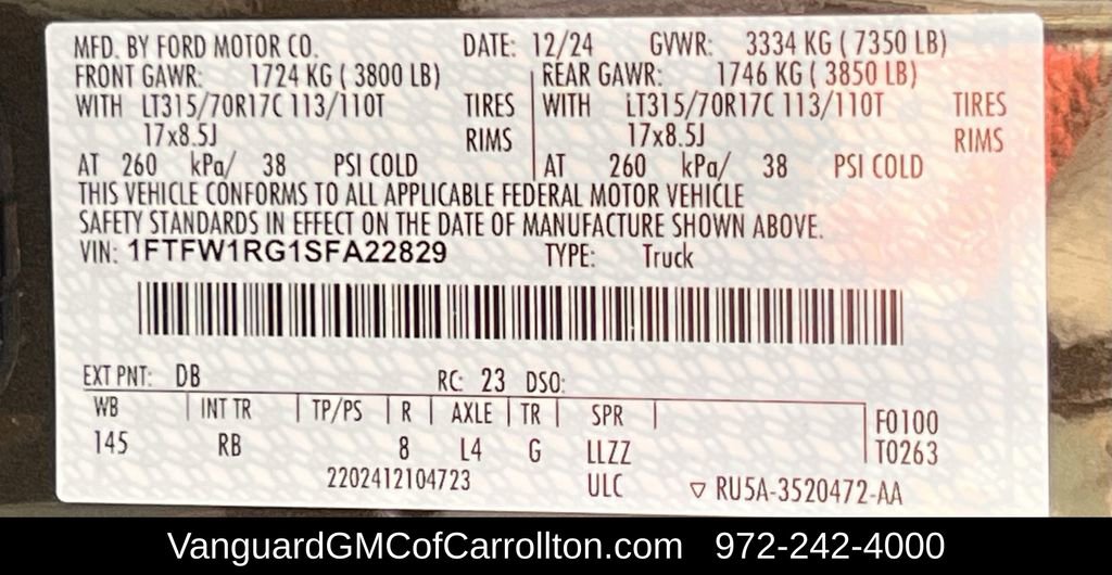 Used 2025 Ford F150 Raptor image 31