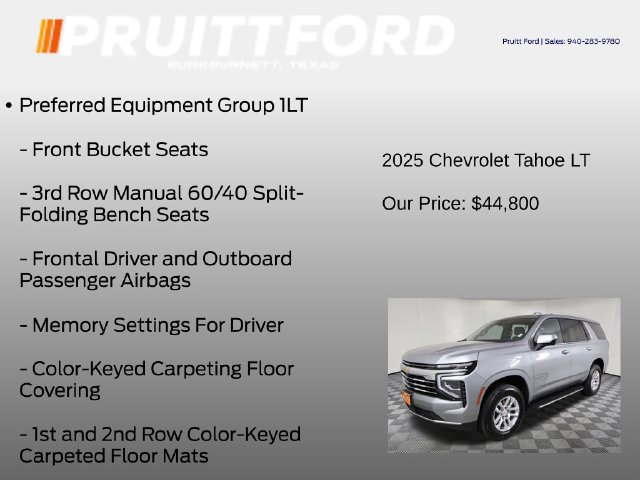 Used 2025 Chevrolet Tahoe LT RWD image 7