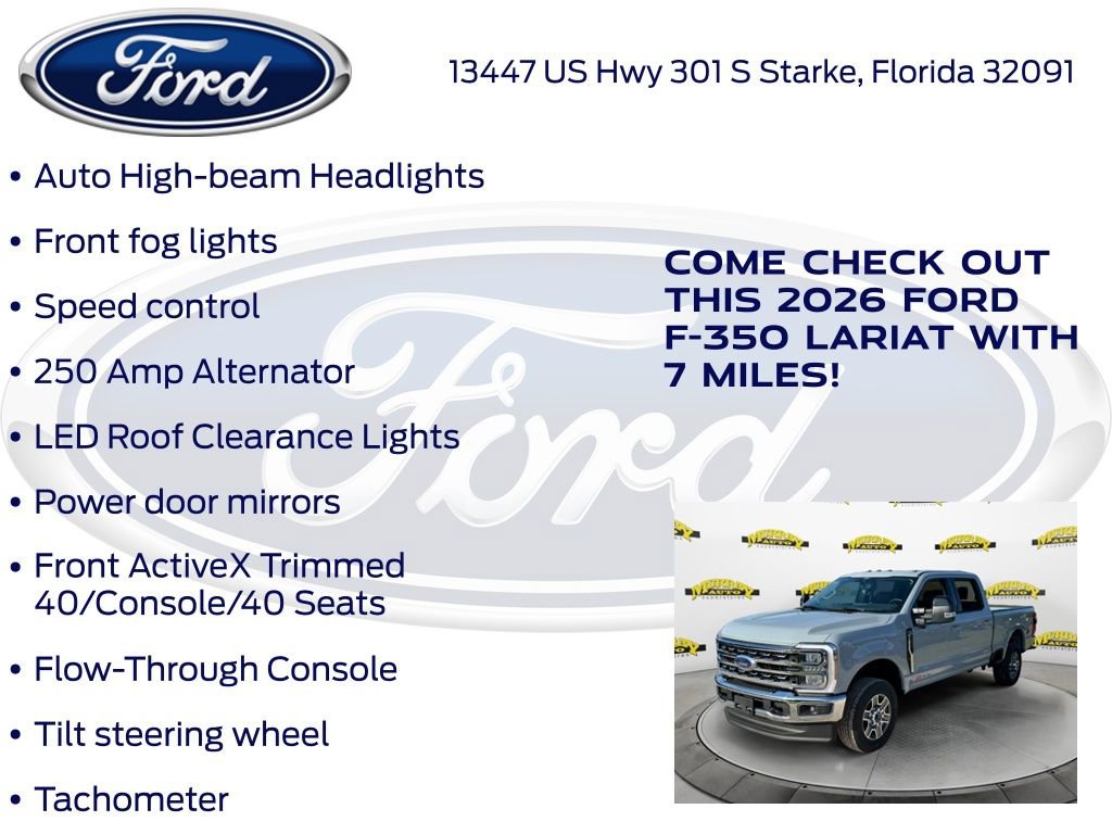 New 2026 Ford F350 Lariat image 25