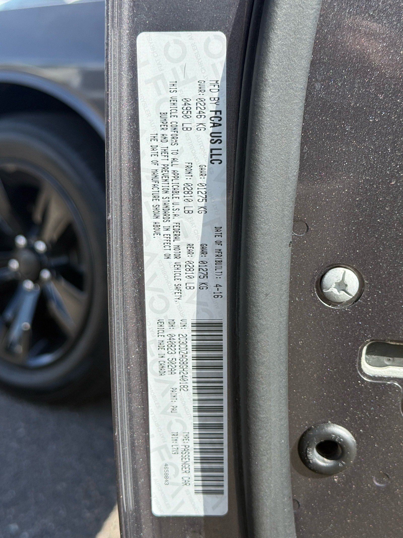 Used 2016 Dodge Challenger SXT RWD image 28