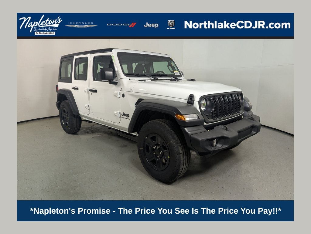 New 2026 Jeep Wrangler Unlimited Sport