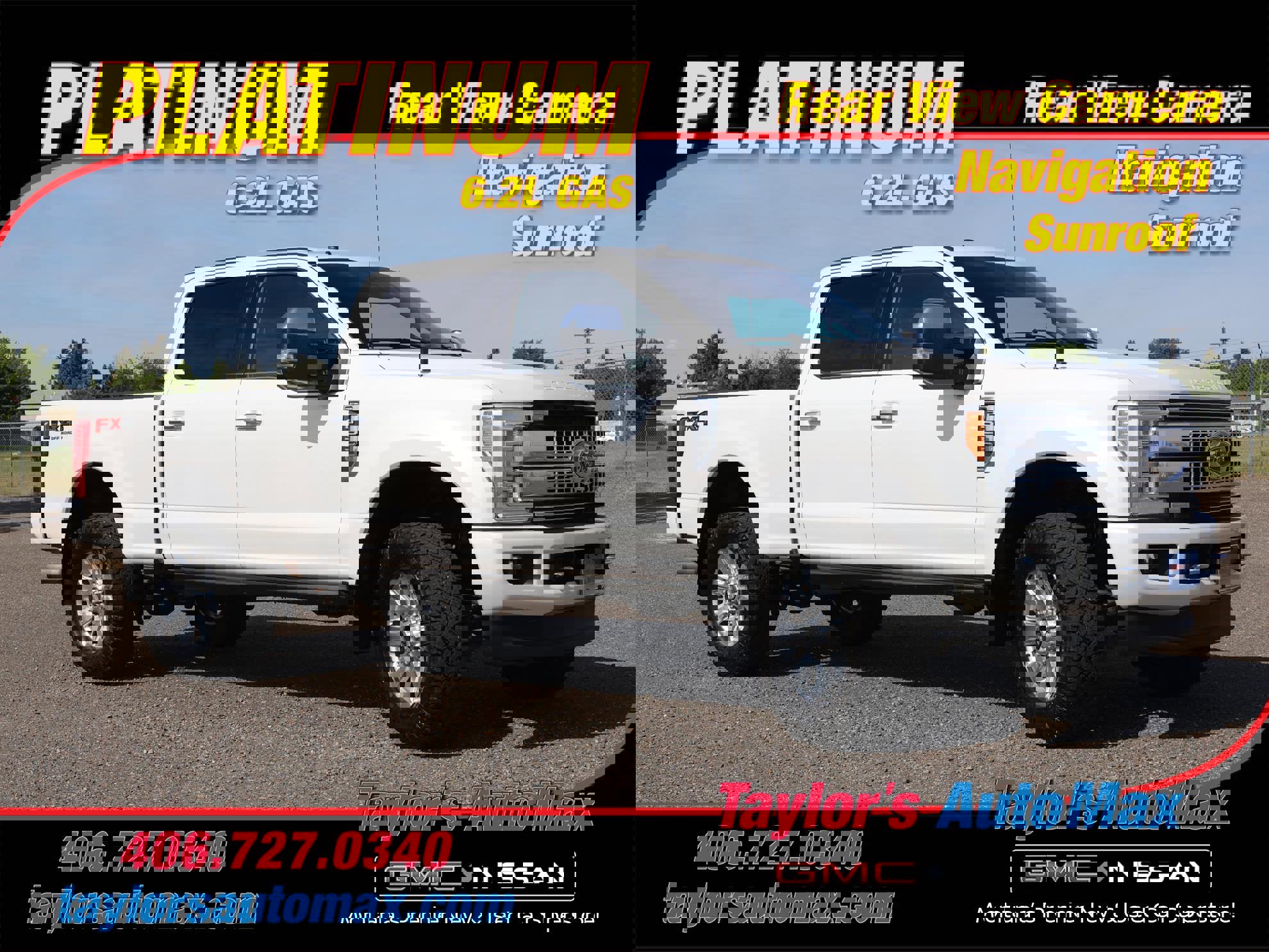 Used 2018 Ford F350 Platinum w/ Platinum Ultimate Package
