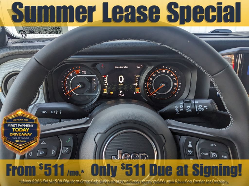 New 2026 Jeep Wrangler Unlimited Sport AWD/4WD image 15