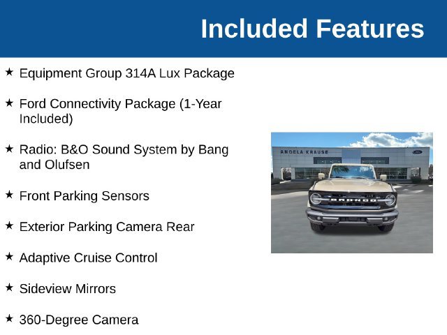 New 2026 Ford Bronco Outer Banks AWD/4WD image 4