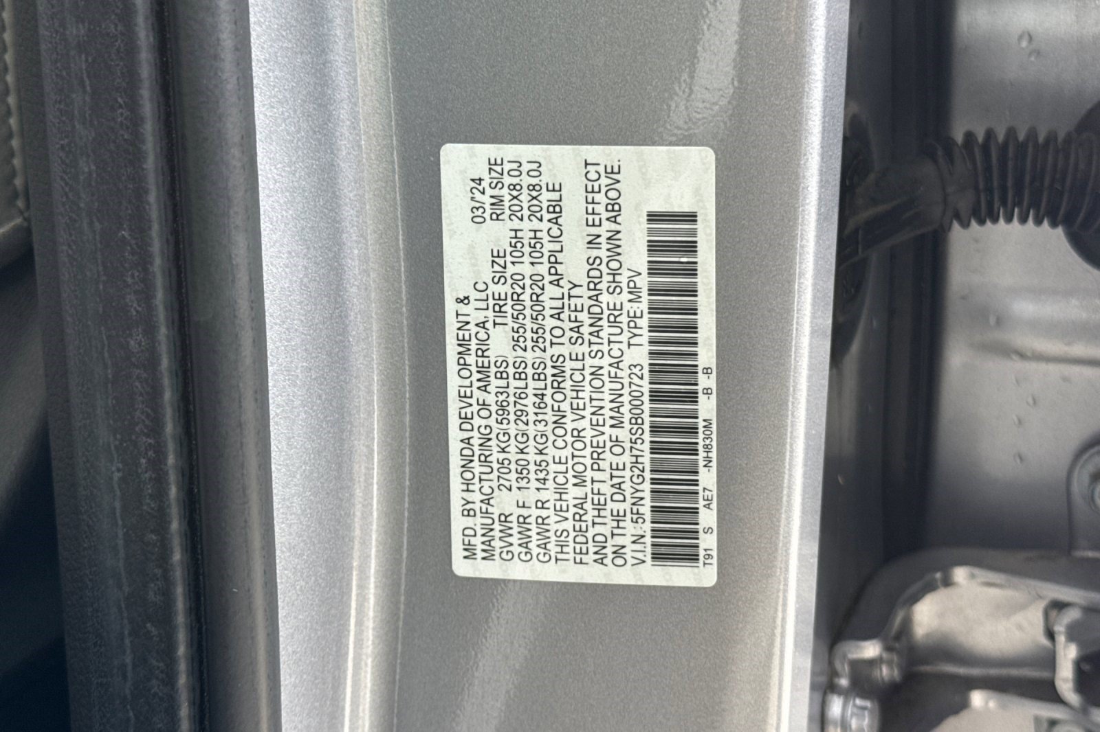 Certified 2025 Honda Pilot Touring image 39