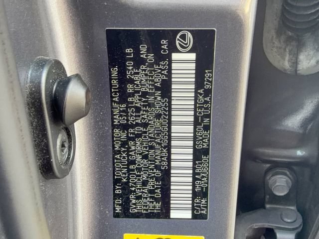 Used 2016 Lexus ES 350 FWD image 33