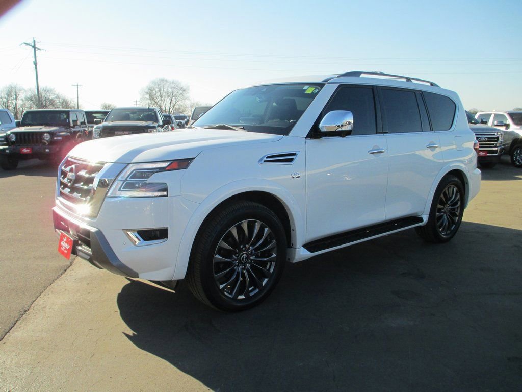 Used 2022 Nissan Armada Platinum w/ Captain's Chairs Package image 11