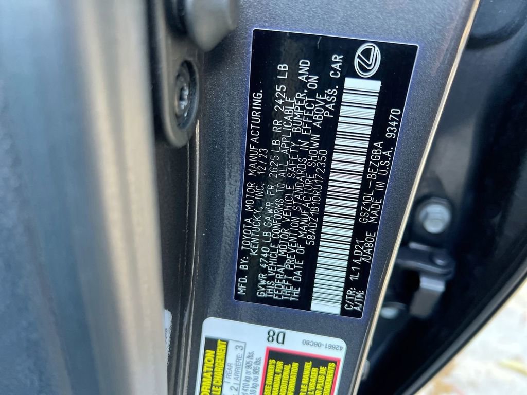 Certified 2024 Lexus ES 350 w/ Premium Package image 22