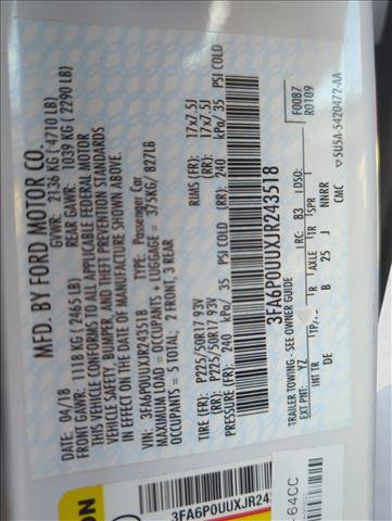 Used 2018 Ford Fusion S image 25