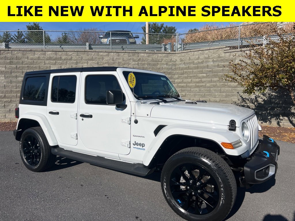 Used 2022 Jeep Wrangler Unlimited Sahara 4xe w/ Cold Weather Group