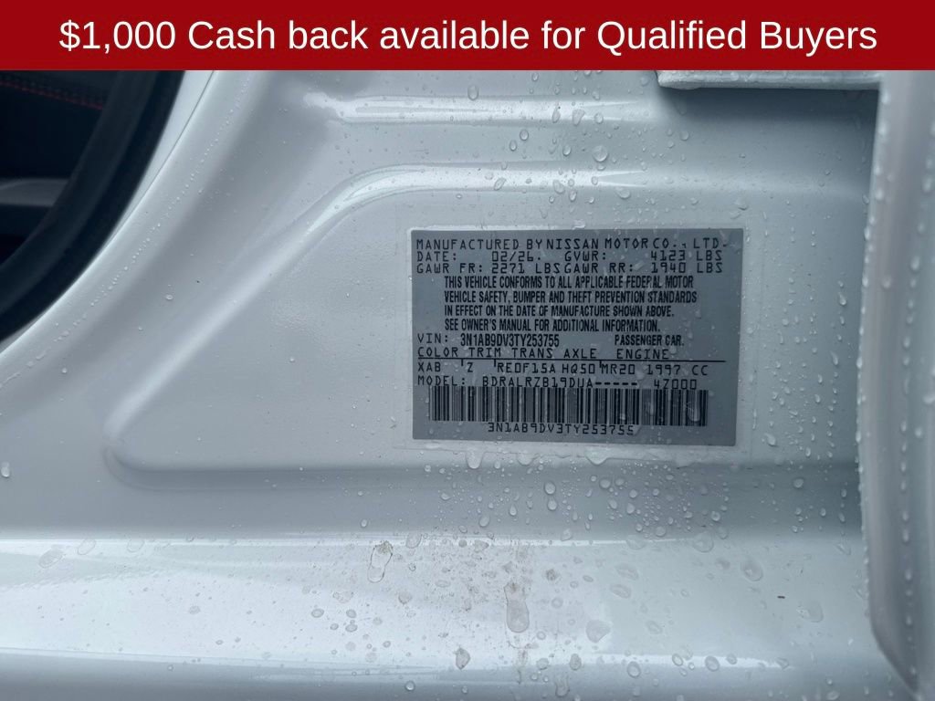 New 2026 Nissan Sentra SR image 29