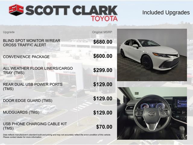 Used 2023 Toyota Camry LE w/ Convenience Package AWD/4WD image 8