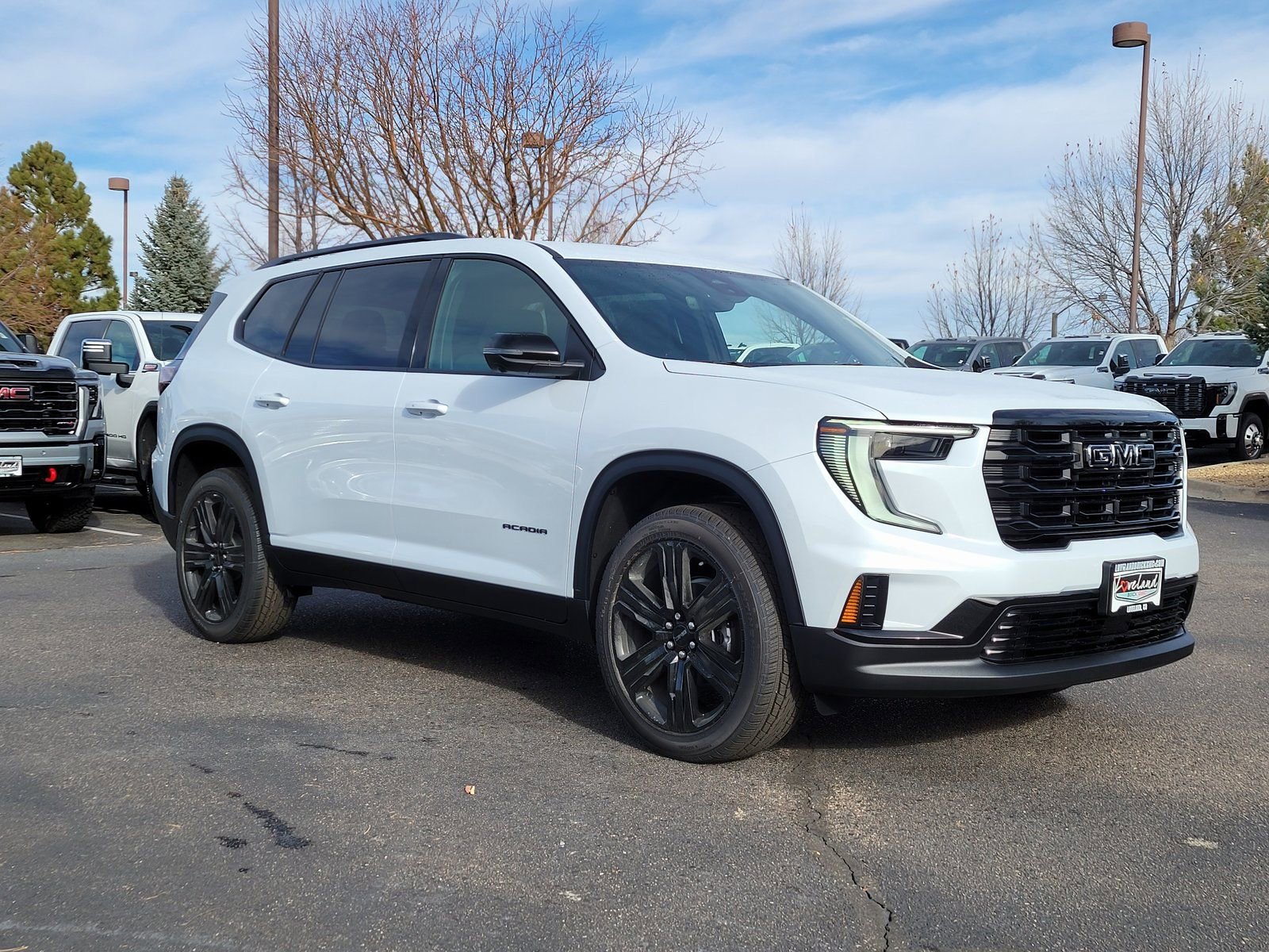 New 2026 GMC Acadia Elevation w/ Black Edition