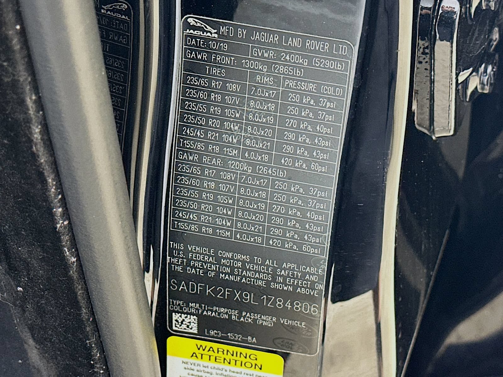 Used 2020 Jaguar E-PACE AWD/4WD image 44