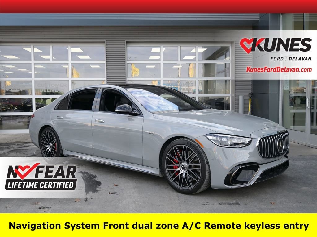 Used 2024 Mercedes-Benz S 63 AMG S w/ Rear Seat Package