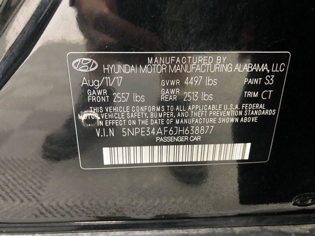 Used 2018 Hyundai Sonata SEL w/ Tech Package 02 FWD image 48